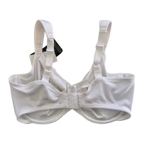 Bali NEW Live It Up Seamless Underwire Bra Petal Pattern White Size 36DD - Picture 6 of 16